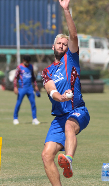 Andrew Tye joins the club, starts his bowling practice